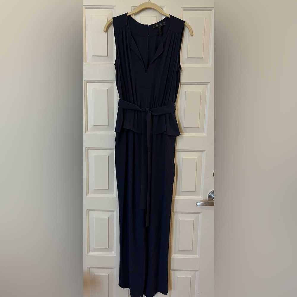 Vintage BCBG MaxAzria Navy Jumpsuit - Small